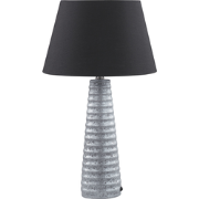 Beliani VILNIA - Tafellamp-Zilver-Keramiek