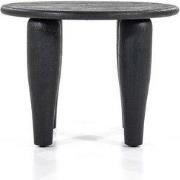 Bijzettafel Amira - Zwart 60x60x44 cm