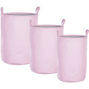 Beliani ARCHA - Wasmanden-Roze-Polyester