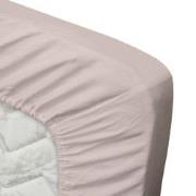 Ten Cate Katoensatijnen Topper Hoeslaken - 140x200 - Roze