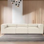 Modulaire bank 3-zits Fora ecru