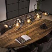 Industriële Hanglamp Otan 8-lichts Rond Metaal