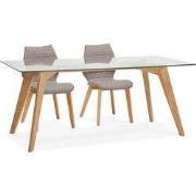 Design eettafel SALTO transparant