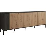 Meubella Dressoir Molina - Eiken - 200 cm