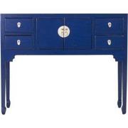 Fine Asianliving Chinese Sidetable Blauw Midnight Blue - Orientique