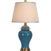 Fine Asianliving Chinese Tafellamp Porselein Turquoise