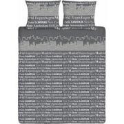 Ten Cate Katoenen Tweepersoons Dekbedovertrek - 200x200/220 - Skyline ...