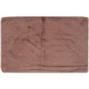 Clayre & Eef Badmat 40x60x2 cm Roze Polyester