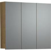 Badkamerkast met spiegel en 3 deuren L90 cm - PUREBLISS