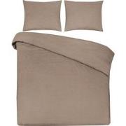 DoubleDry Dekbedovertrek 100% Natuurlijk Katoen - Tweepersoons 200x200...