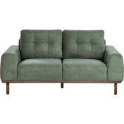 Beliani LAURILA - Tweezitsbank-Groen-Polyester
