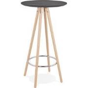 Ronde hoge balk GALA zwart
