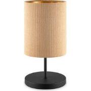 Scandinavische stijl Tafellamp - Corduroy Lampenkap - Cilinder - Karam...