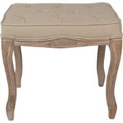 Clayre & Eef Krukje 50x36x47 cm Bruin Beige Hout Textiel