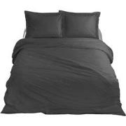 Ten Cate Premium Katoensatijnen Dekbedovertrek 240x200/220 - Antraciet