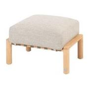 Lucas voetenbank teak incl. kussen 4SO