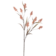 Solidago spray 85 cm pink kunstbloem zijde nepbloem