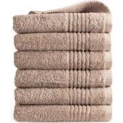 PHLOX Handdoeken Set 50x100 cm - 6 stuks - 600 g/m2 Zacht Katoen - Sup...