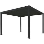 Overkapping vierkant L Rota 360 cm x 360 cm Matt royal grey