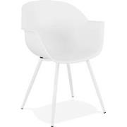 Fauteuil KELLY wit