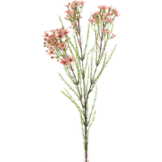 Wax flower spray pink 78 cm kunstbloem