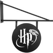 Metal Door Sign Swing Hp Black 35x4x20 cm
