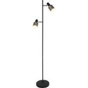 Anne Lighting - vloerlamp - Fjorgard - zwart - metaal - Ø 25cm - E27 -...