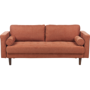 Beliani NURMO - Driezitsbank-Bruin-Polyester