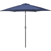 Beliani VARESE - Marktscherm-Blauw-Polyester