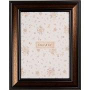 Clayre & Eef Fotolijst 13x18 cm Bruin Zwart Kunststof Glas