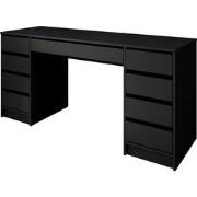 Meubella Kaptafel Arco 2 - Zwart - 154 cm