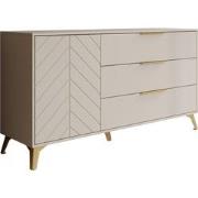 Meubella Dressoir Xiano - Beige - 153 cm
