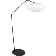 Anne Lighting - vloerlamp - ZigZag - wit zwart - metaal - booglamp - E...