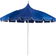 Beliani MINOA - Marktscherm-Blauw-Polyester