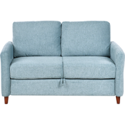 Beliani MARE - Tweezitsbank-Blauw-Polyester