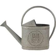 Clayre & Eef Decoratie Gieter  45x16x33 cm Grijs Metaal Plantengieter