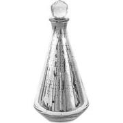 Clayre & Eef Decoratie Fles  Ø 12x26 cm Zilverkleurig Glas Woondecorat...