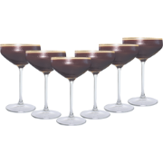 OTIX Champagnecoupe Glazen - 6 Stuks - Glas - Champagneglazen - Espres...