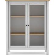 Vitrinekast 2 Deuren L90 x H110 cm - Misti
