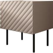 Meubella Nachtkastje Laguna - Beige - 46 cm - Set van 2