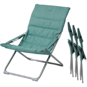 HESPERIDE HIXA Tuinstoelen - Verstelbaar - Set van 4 - Opbvouwbaar - L...