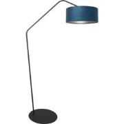 Anne Lighting - vloerlamp - ZigZag - blauw zwart - metaal - booglamp -...