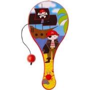 Decopatent 48 STUKS Piraten Paddle Bat Bal Spel met Elastiek - Speelgo...