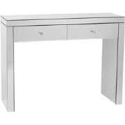 Beliani MARLE - Consoletafel-Zilver-Glas