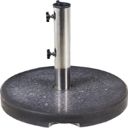 Beliani CEGGIA - Accessoires voor parasols-Zwart-Graniet