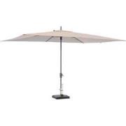 Rectangle ecru stokparasol 400 x 300 cm zonwering