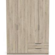 Kast met 4 deuren en 2 laden Ghost - L157,3 cm
