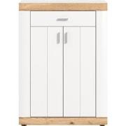 Schoenenkast met 2 deuren en 1 lade H104 cm - LAREDO