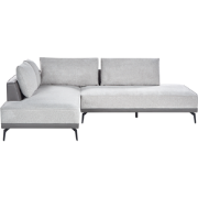 Beliani MYKEN - Modulaire Sofa-Grijs-Polyester