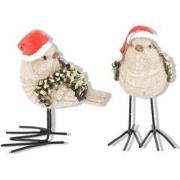Figurine bird polyresin 10x5x10.5 cm A/2